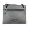 Neck purse pouche LEAS, Genuine Leather, black - ''LEAS Travel-Line''