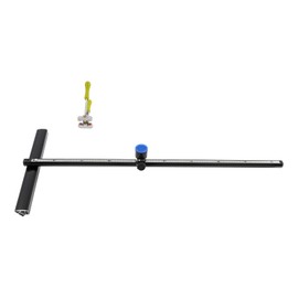 Portable Tile Cutter Hand Tool, 36In Manual T-Shape Accurate Flooring Cutter With 20 Pulleys for DIY & Home Renovation, Max Cut Depth 20MM, Length 0.9m/36in (Black)