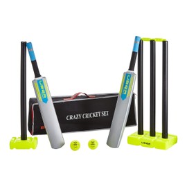 Uber Games Backyard Crazy Cricket Plastic Cricket Set - Junior Size