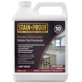 DRY-TREAT Porcelain Plus - Premium Porcelain Floor Cleaner and Quartz Sealer - Impregnating Sealer - 110600 - 1 Quart
