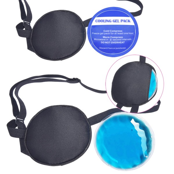 Cooling Eye Patches for Puffy Eyes, Pure Silk Ice Eye