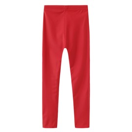 Dovio Girls Boys Swim Leggings UPF 50+ Sun Protection Swim Pants(DOK501RED-8)