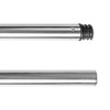 Premium Toilet Brush Set, 2 Pieces, in Black, Stainless Steel