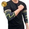 Dareum NEW Fit Perfectly Elbow Protector (2-Pack) 1 Set) Green/M 2ea