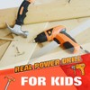 JoyTown Kids Real Power Drill Set – Electric Cordless Drill