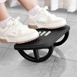 Foot Rest Desk, Comfortable Footrest Desk, with Ergonomic Plastic Cushion and Massage Points, for Ultimate Office Comfort