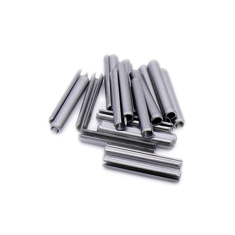 D2 (2mm x 10mm) Slotted Spring Pin (Heavy) - Stainless