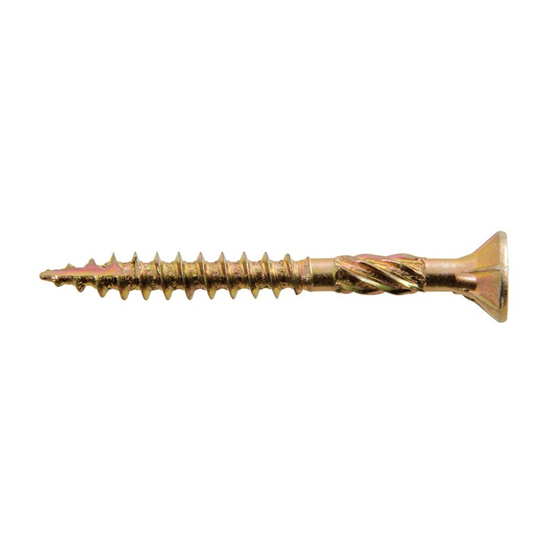 Fixman 936303 Goldstar Advanced Chipboard Screws 4.0 x 40mm 200pk