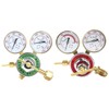YaeKoo 2 Piece Dual Welding Gas Gauges Oxygen (CGA-540) and