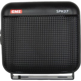 GME SPK07 8Ohm dust/Water Resistant Extension Speaker with Lead & Plug Black