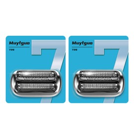 2er-Pack 73S Ersatz-Scherkopf Kompatibel mit Braun Series 7 S7,73S ScherblattAufsatze fur Braun Series 7 7020s 7025s7027cs 7071cc