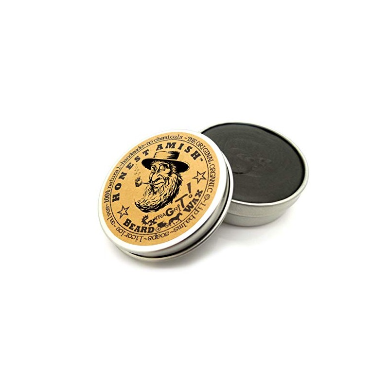 Honest Amish Cera para Barba Extra Grit