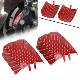 Unbranded Motor Front Caliper Screen Insert Cover For Harley CVO Road Street Glide V-Rod