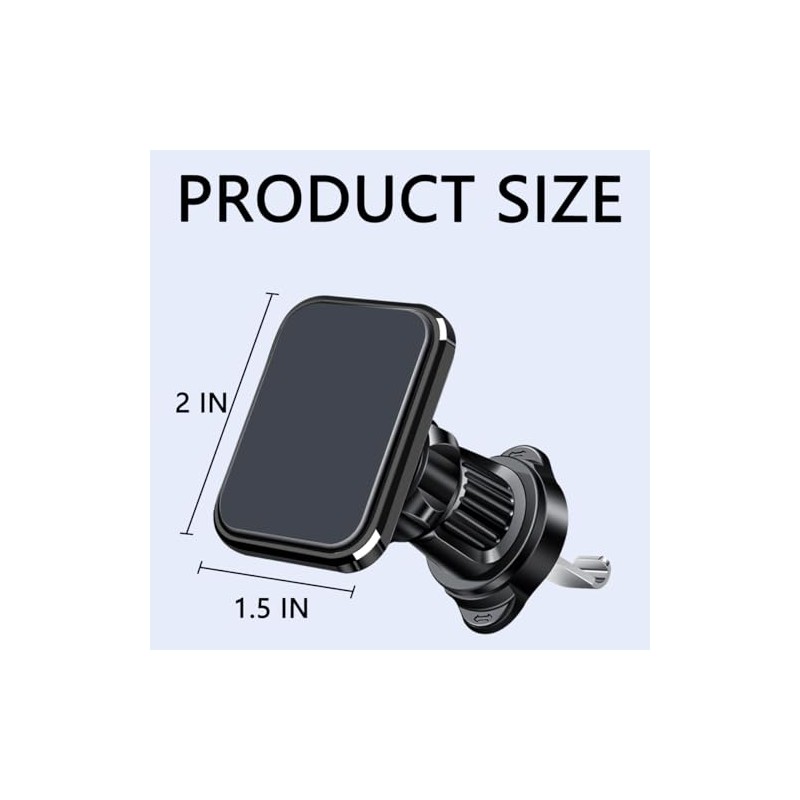 Bittwee - Soporte magnético para teléfono de coche, soporte magnético