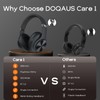 DOQAUS Bluetooth Headphones Over Ear, 90 Hrs Playtime, Bluetooth 5.3