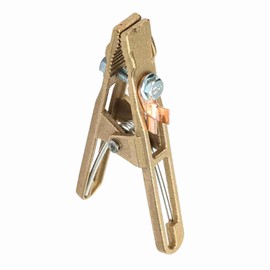Walfront 260/300/500A Brass Material A Shape Ground Welding Earth Clamp for Welding Machine Grounding Work Clamp(260A), Welding And Cutting Accessories