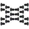 VPZMT .500 Grip 7/16" Aluminum Dzus Button Flush Allen Head