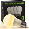 LOHAS Dusk to Dawn Sensor Light Bulbs, 40W Equivalent LED