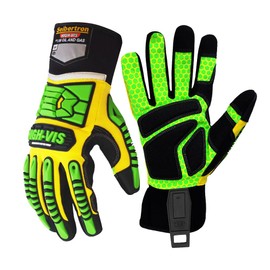 Seibertron HIGH-VIS SDXW Cold Weather Condition Oil and Gas Waterproof Safety Working Gloves L