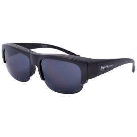 Rapid Eyewear Dark Lens Category 4 Over Glasses Sunglasses for Men & Women. Fit over Normal Glasses