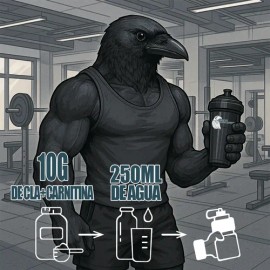 Cla  Carnitina 1kg En Polvo Corvus Suplemento 100servicios                                                                                            
