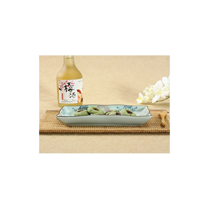 Nishida Perfect for Stylish Japanese Food, No. 8 Decorated Long