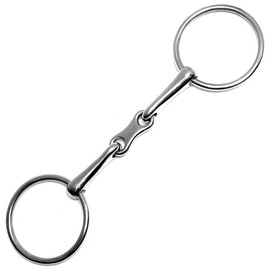 Lorina Loose Ring French Link Snaffle Bit 6 inch Silver