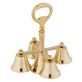 Trinity Church Supply Mini Altar Bells Church Décor Catholic Christian Religious Church Supplies, 4-1/2 Inch x 5 Inch