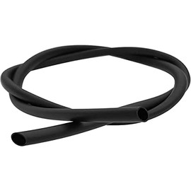 cyclingcolors 3 m hoses wire insulation black wiring harness bougier tube cable cover insulation hose protection cable motorcycle moped mofa scooter car tratkor trailer (D = 6 mm x 7 mm)