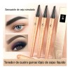 2 Piezas 3d Microblading Cejas Tatuaje Lápiz 4 Tenedor Tip