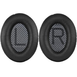 Ersatz Ohrpolster Kissen Ohrpolster Kit QuietComfort 35 QC35 SoundTrue, SoundLink Kopfhörer. schwarz