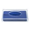 TRIXES Large Tissue Box Clear Acrylic