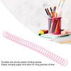 20 Pieces Plastic Spiral Bobbins for A4 and A5 Notebooks,