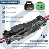 SDYYDS 6Pack 2-Pin DT Waterproof Connectors 16 AWG with Heat