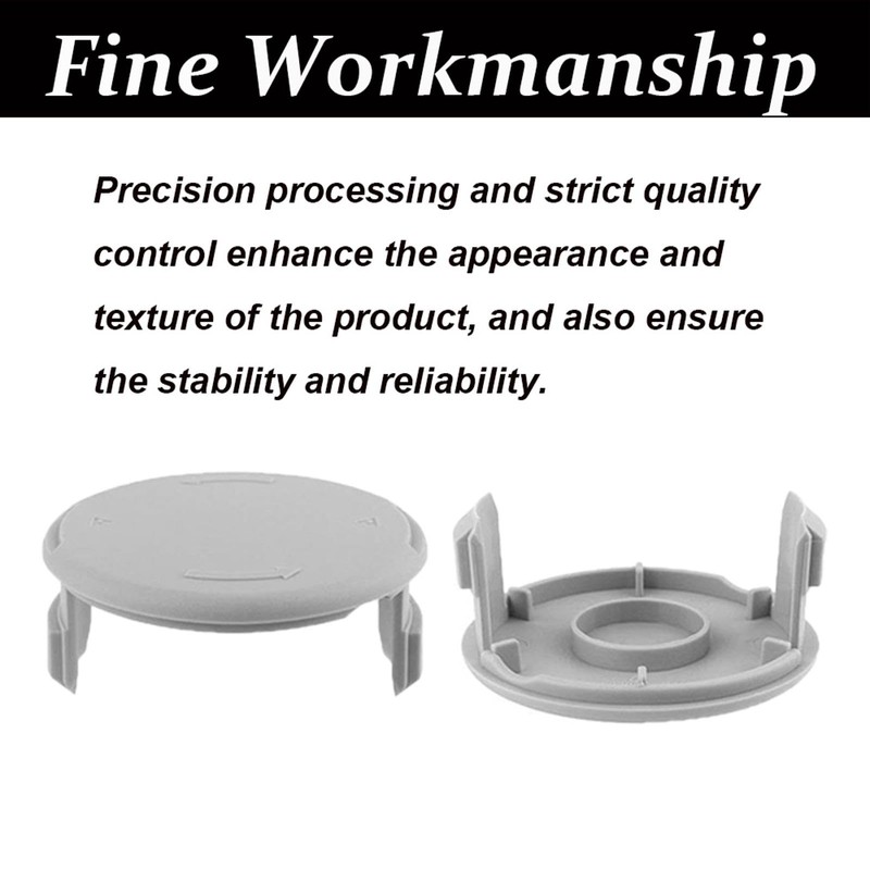 SEIWEI 2 Packs Weed Wacker String Replacement Trimmmer Spool Cover