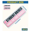 UBOG 3PCS Student Driver Magnet,Student Driver Sticker Magnet for Car,Car