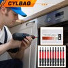 CYLBAQ Impact Triangle Head Screwdriver Bits, 10pcs 65mm S2 Steel