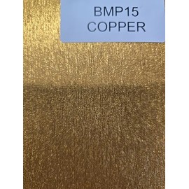 Best Creation Brushed Metal Paper 1-Sided, Copper 15 Piece