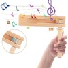 Sarini Wooden Ratchet Noise Makers for Football Games - Traditional