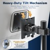 Heavy Duty Dual Monitor-Arm for 17-49'' - Double Vertically Stacked