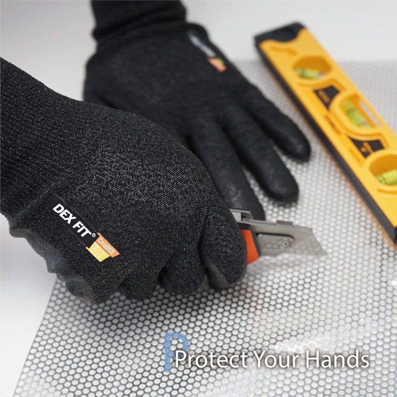 DEX FIT Level 5 Cut Cut Resistant Gloves Cru553 Prime,