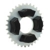 420 32T 50mm Rear Sprocket with Cushion Rubber Wheel Sprocket