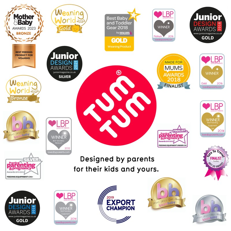 TUM TUM Tippy Up Free Flow Sippy Cup (No Valve),