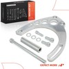 A-Premium Polished Aluminum Alternator Bracket Kit Compatible with Chevy Big