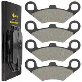 Caltric Brake Pads for Polaris Hawkeye 300 2X4 4X4 2006 2007 Front Brakes
