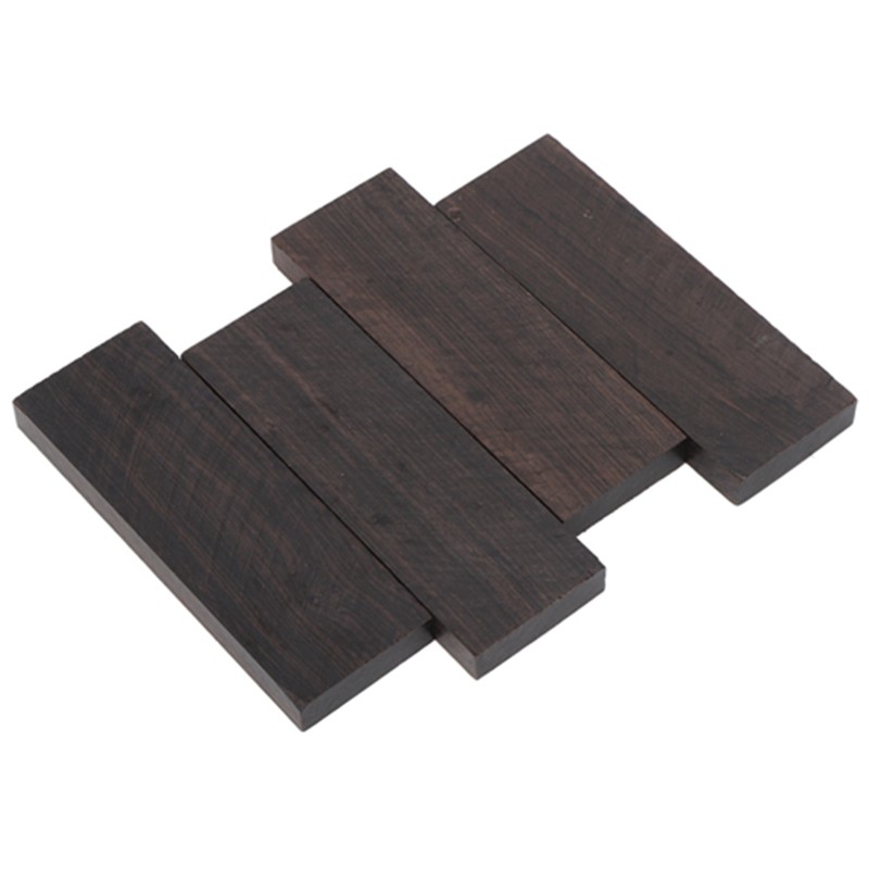 4pcs MX0126D Ebony DIY Knife Scales Musical Instrument Accessories 120