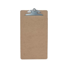 Staples Hardboard Clipboard, Legal Size, Brown (83501)
