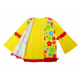 KarnevalsTeufel Flower Hippie Top for Men (M)