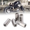 5Pcs Coupling Nut Hex Stainless Steel Anti Corrosion M12 Connector