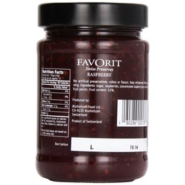 Favorit Jam, Raspberry, 12.3 oz